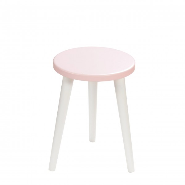 Round plywood stool Aurora - 1