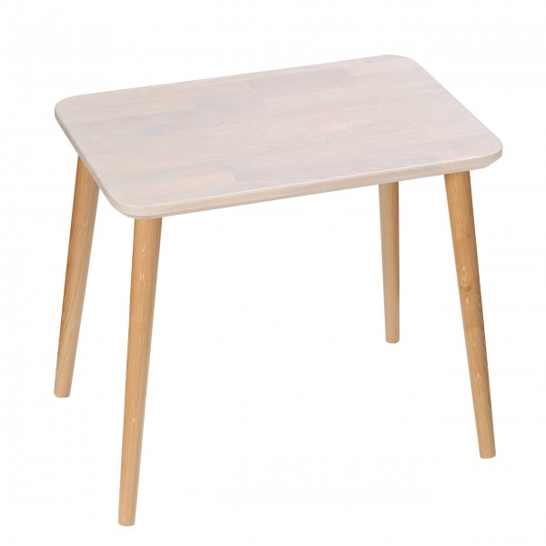 Rectangular table made of solid oak - 1