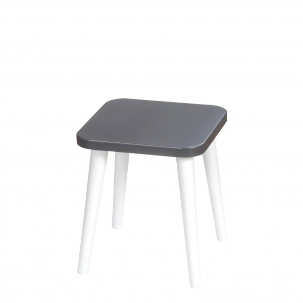 Square plywood stool - 1