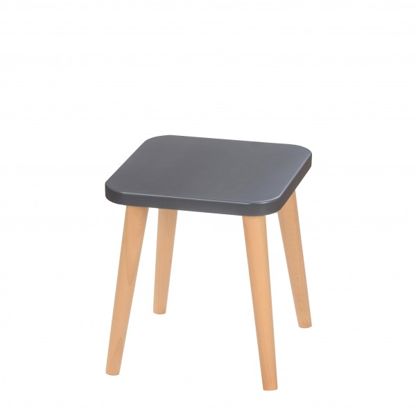 Square plywood stool - 2