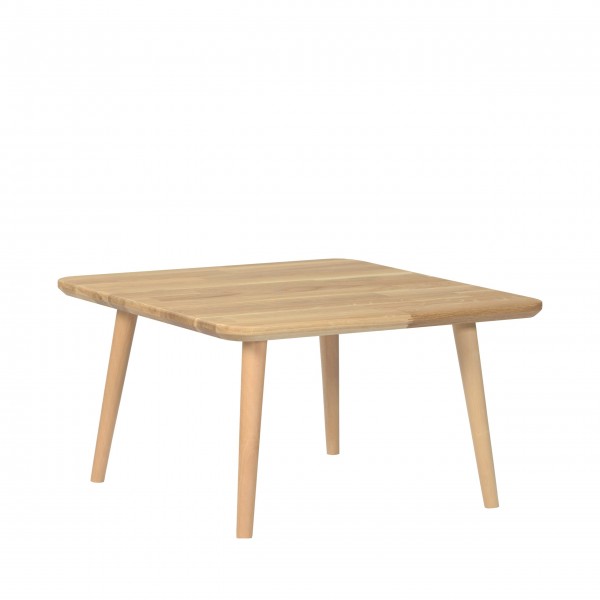 Solid oak square table - 2