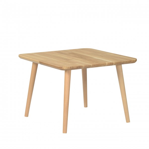 Solid oak square table - 7